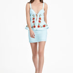 Fanm Mon Mini Dress XXS / Light Lagoon MALIA DRESS