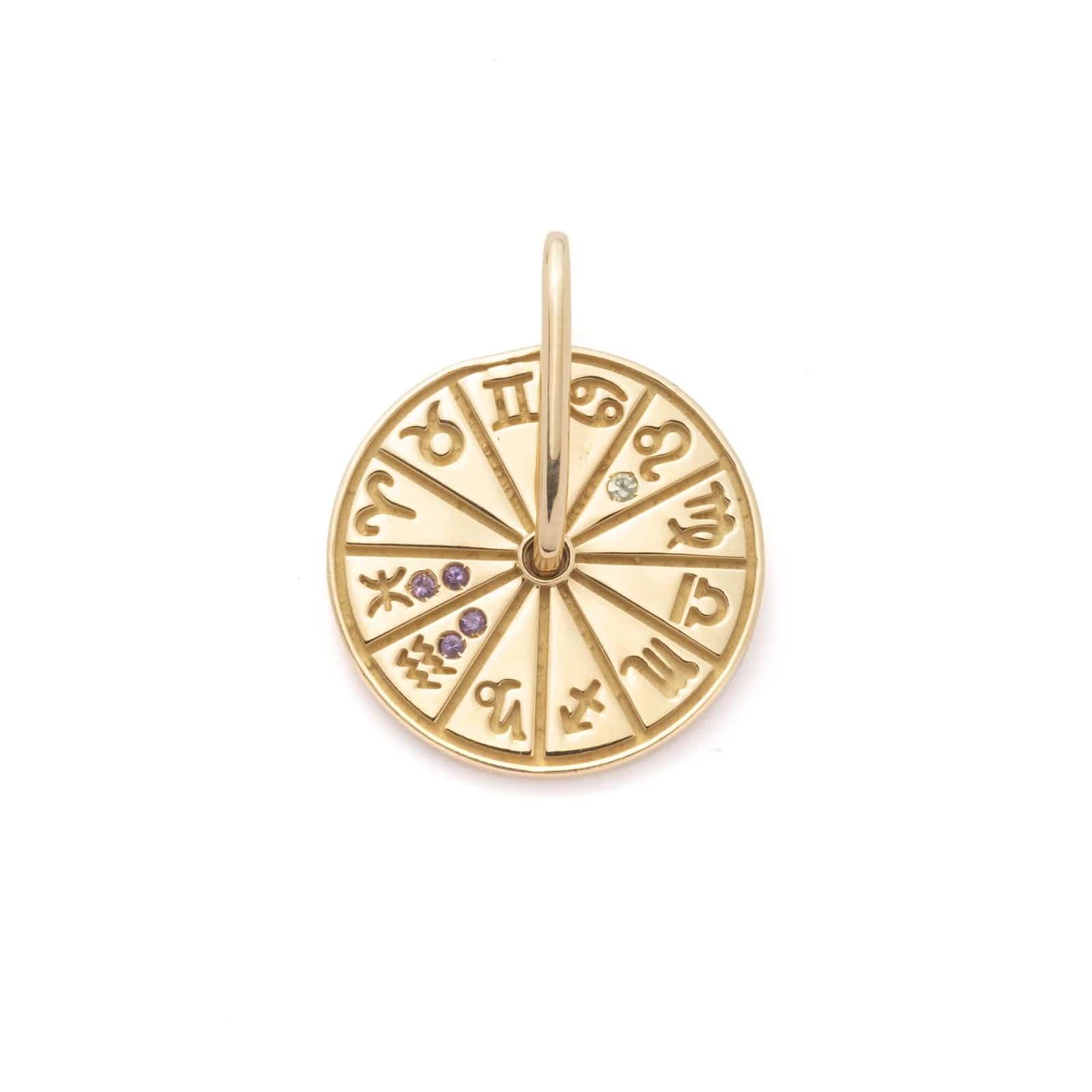 Heritage Jewelry New York Necklace Zodiac Spinner