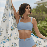 Hermoza Cover Up Party On Prairie / One size Long Pareo Cover-up in Party On Prairie