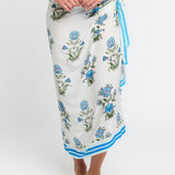 Hermoza Cover Up Party On Prairie / One size Long Pareo Cover-up in Party On Prairie