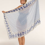 Hermoza Cover Up Santorini Dots Pareo Wrap in Santorini Dots