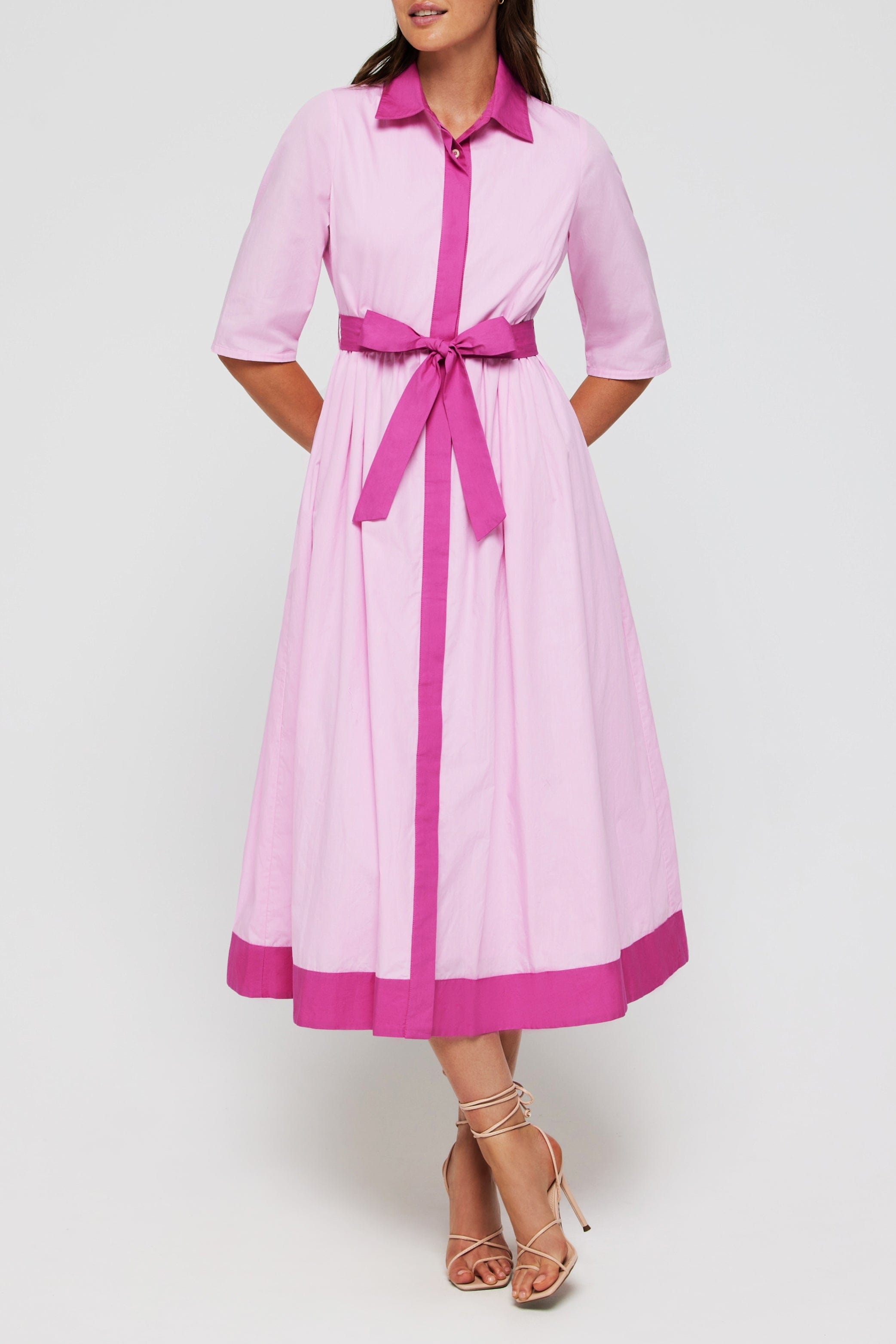 Hermoza Dress XS / Pink Prosecco Francesca Dress