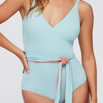 Hermoza Swimwear 2 / Seafoam Amelia One-Piece Swimsuit