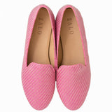 House of Zalo Footwear Fuchsia Raffia Slipper