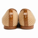 House of Zalo Footwear Natural Raffia Slipper