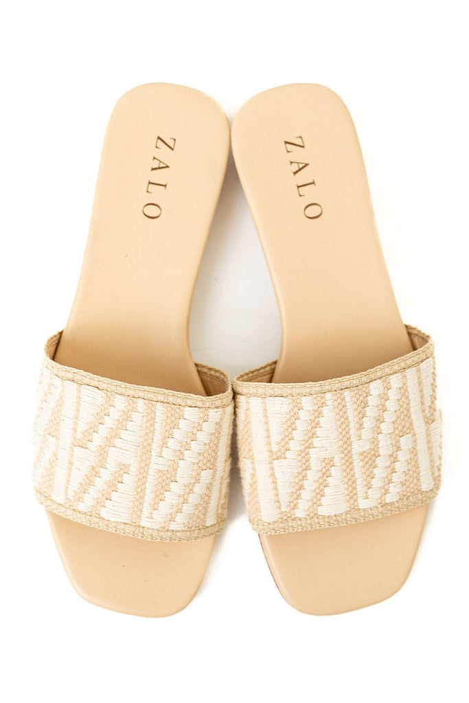 House of Zalo Footwear Playa Slide Tan