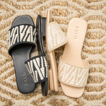 House of Zalo Footwear Playa Slide Tan