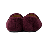 House of Zalo Footwear Shearling Slipper Merlot