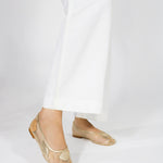 House of Zalo Footwear Sylvie Shell Ballet Gold