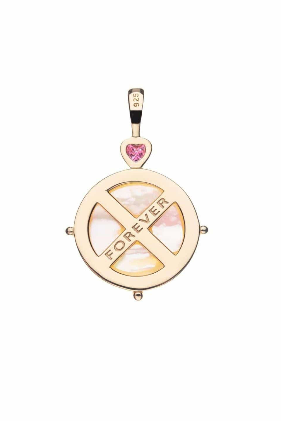 Jane Win Forever Mother of Pearl North Star Pendant