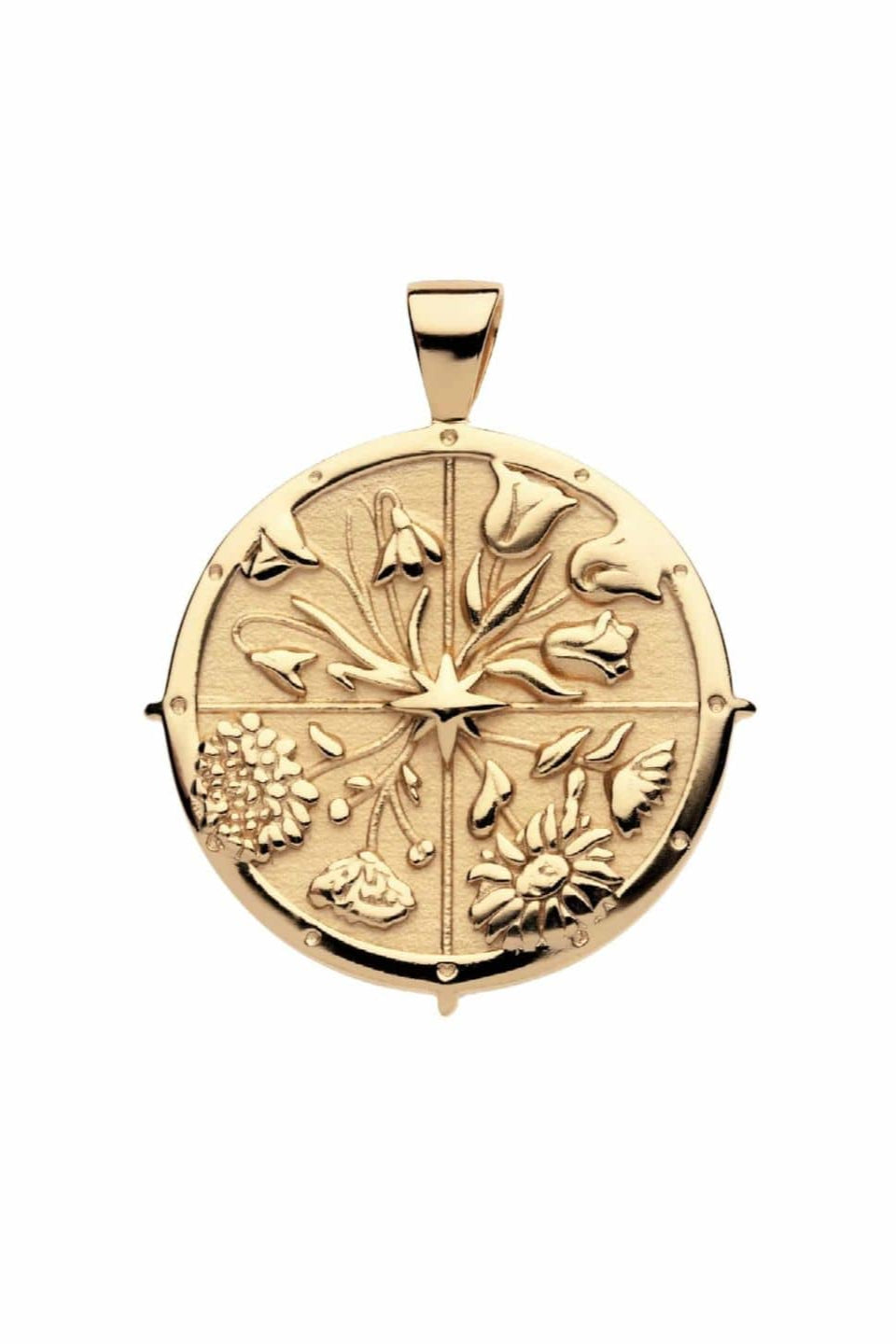 Jane Win Hope JW Original Coin Pendant