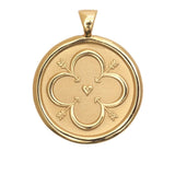 Jane Win Jane Win Necklace Love JW Original Pendant Coin