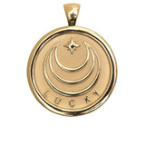 Jane Win Jane Win Necklace Lucky JW Original Pendant Coin