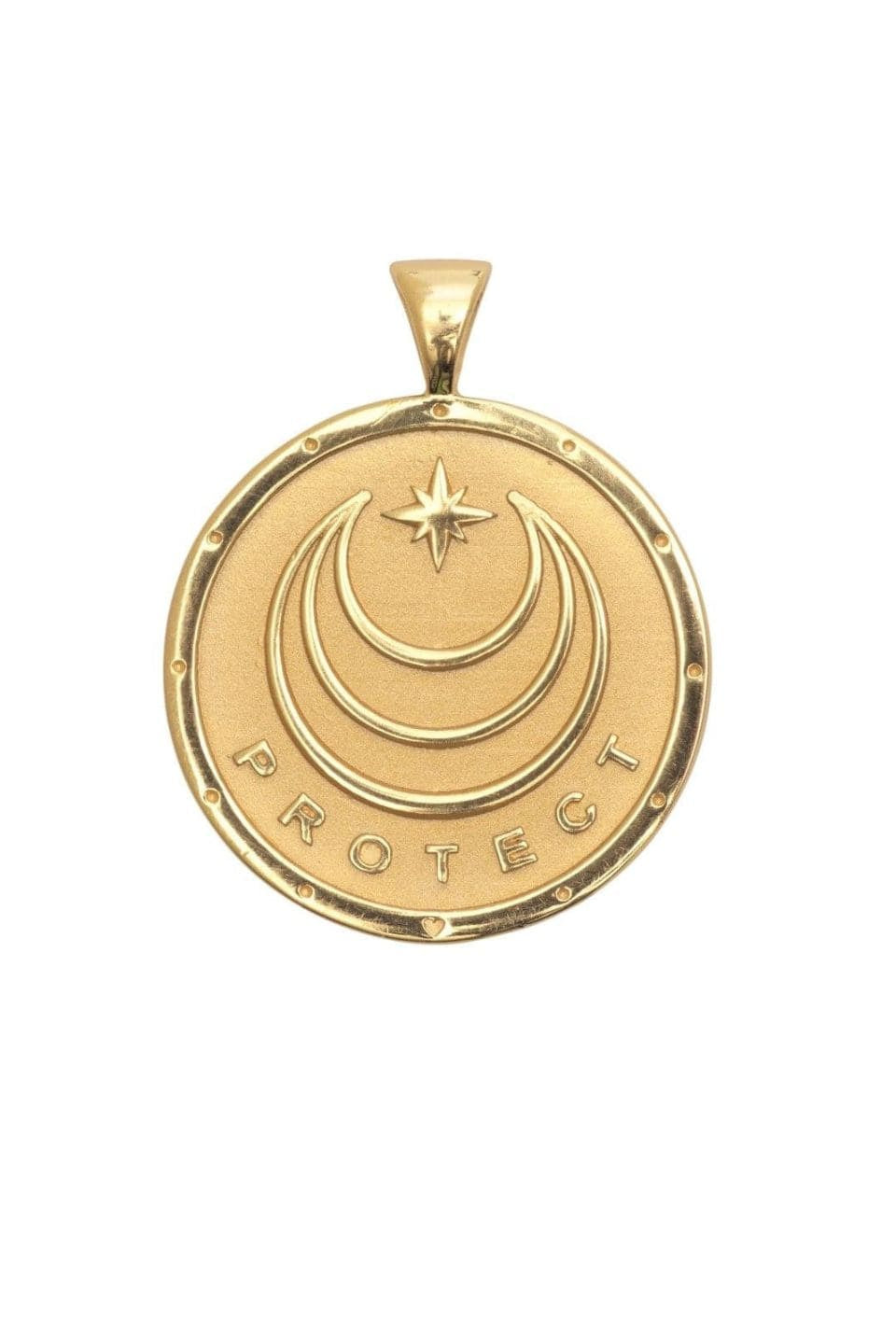 Jane Win Protect JW Original Coin Pendant
