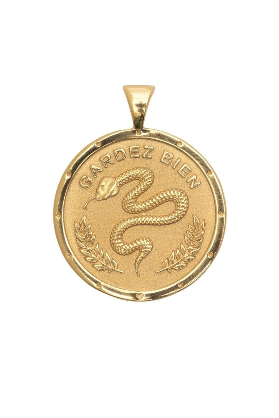 Jane Win Protect JW Original Coin Pendant