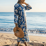 Kahora Palm Beach Dress Bardot Dress | Dane