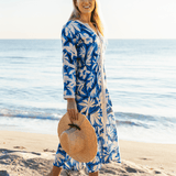 Kahora Palm Beach Dress Bardot Dress | Dane