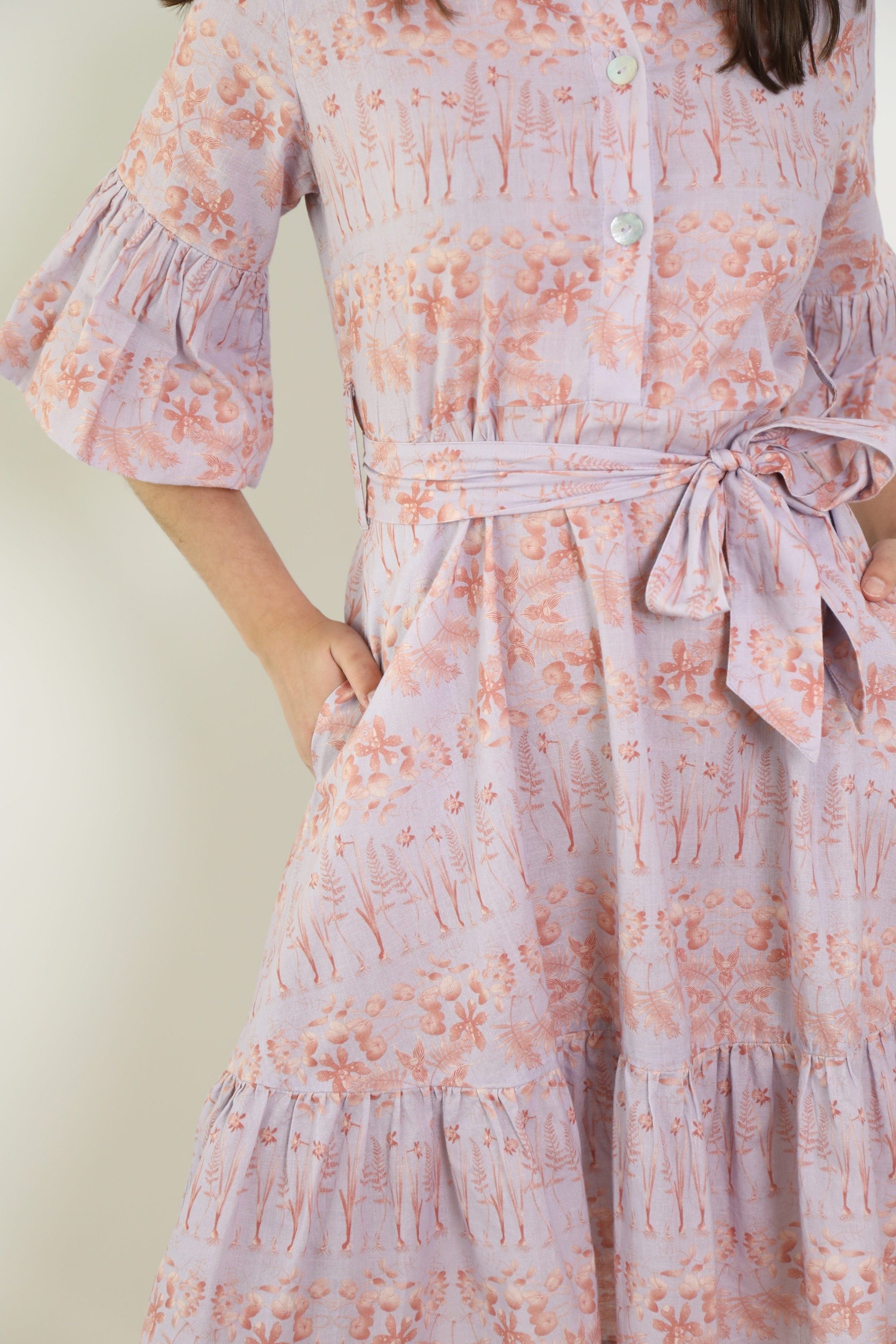 Kahora Palm Beach Dress Carlaine Dress | Breakfast In The Park
