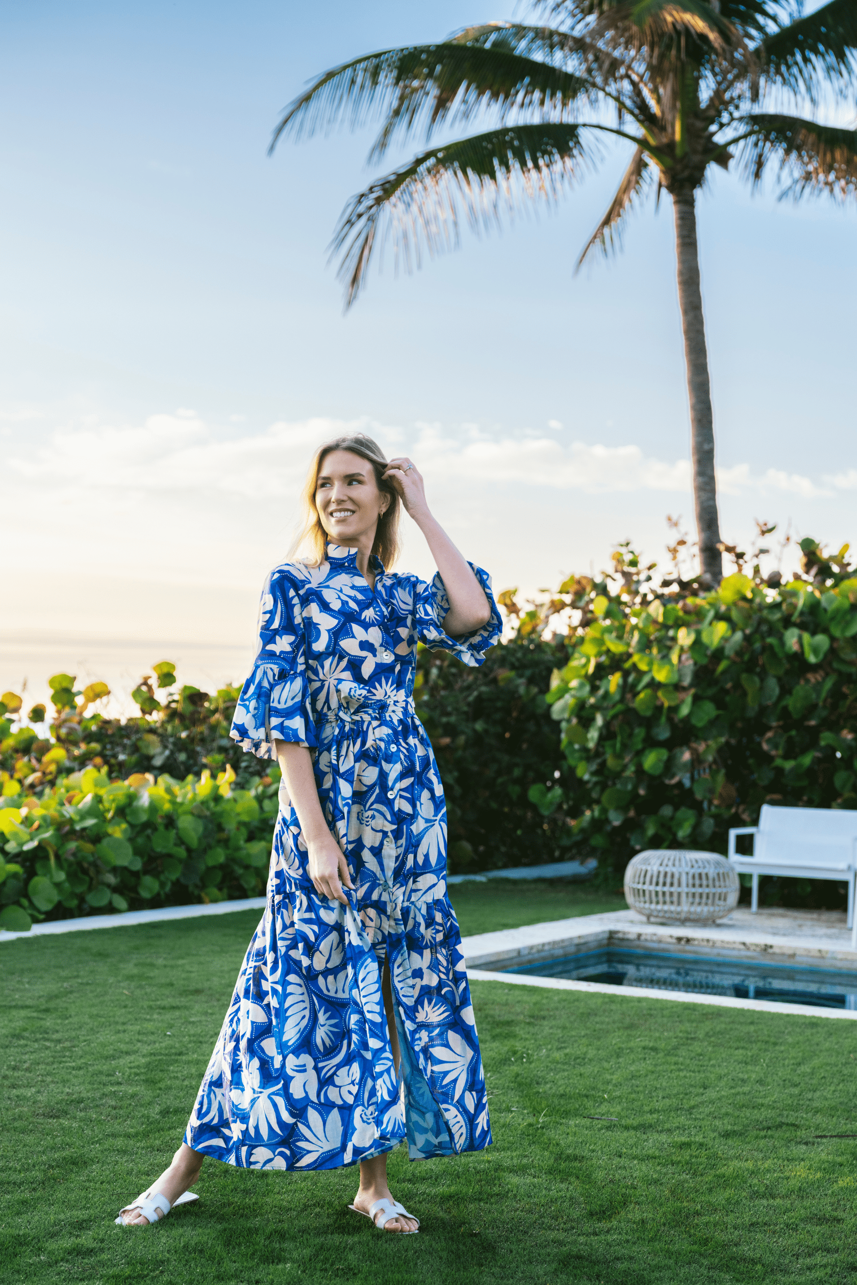 Kahora Palm Beach Dress Joanna Dress | Dane