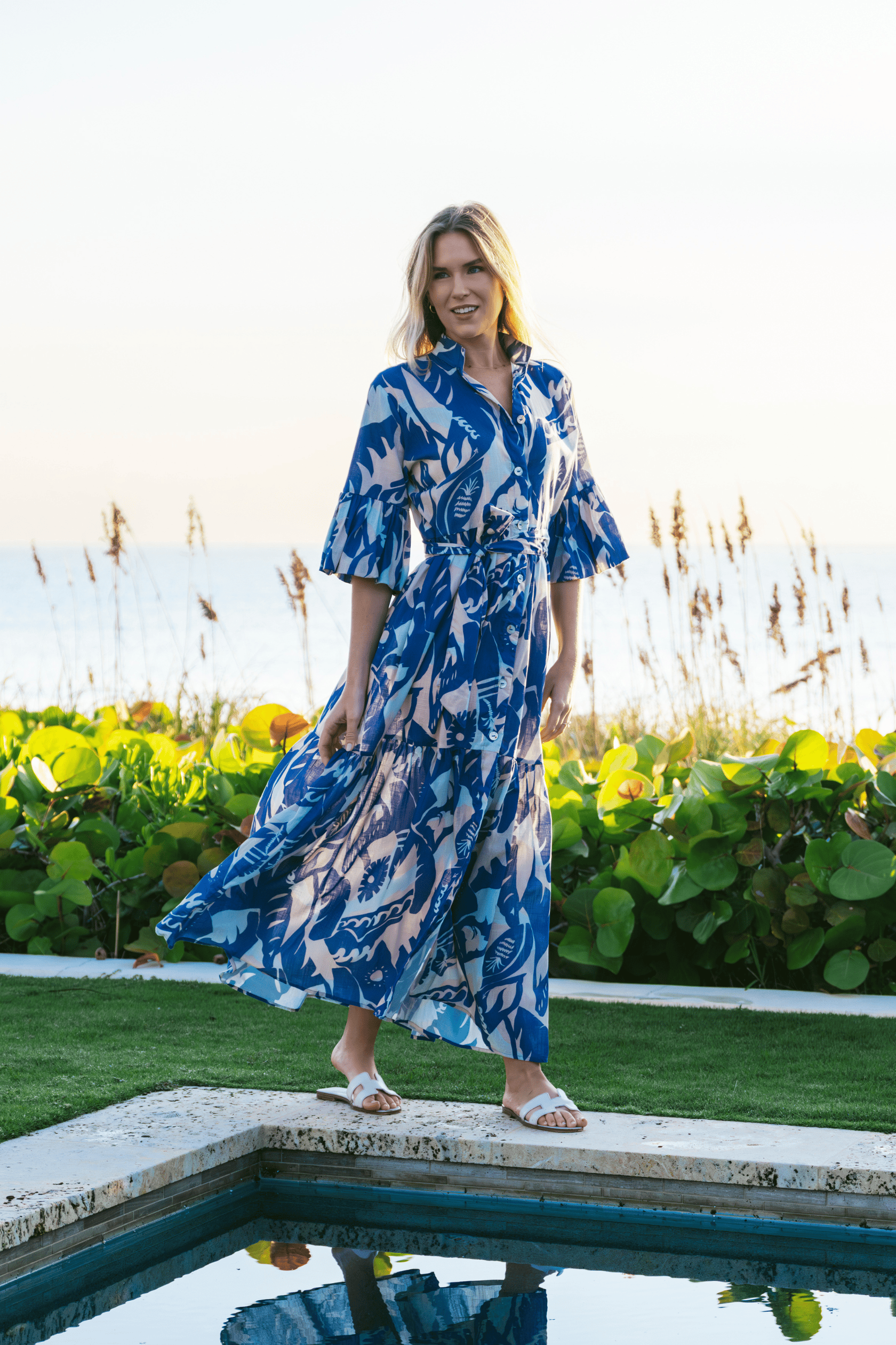 Kahora Palm Beach Joanna Dress | Lulea