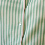 kahorapalmbeachpjs ELSIE SHORTIE PAJAMAS | GREEN & WHITE STRIPES