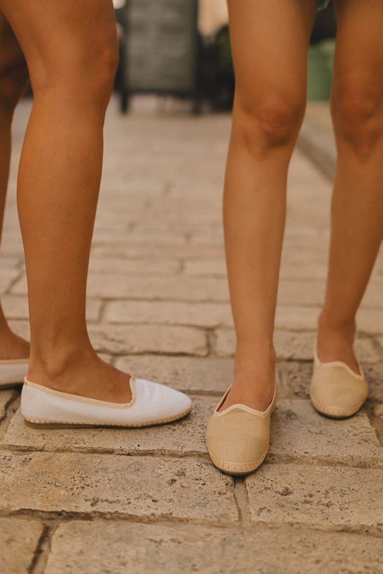 Le Mogador Eva | Linen White Nude