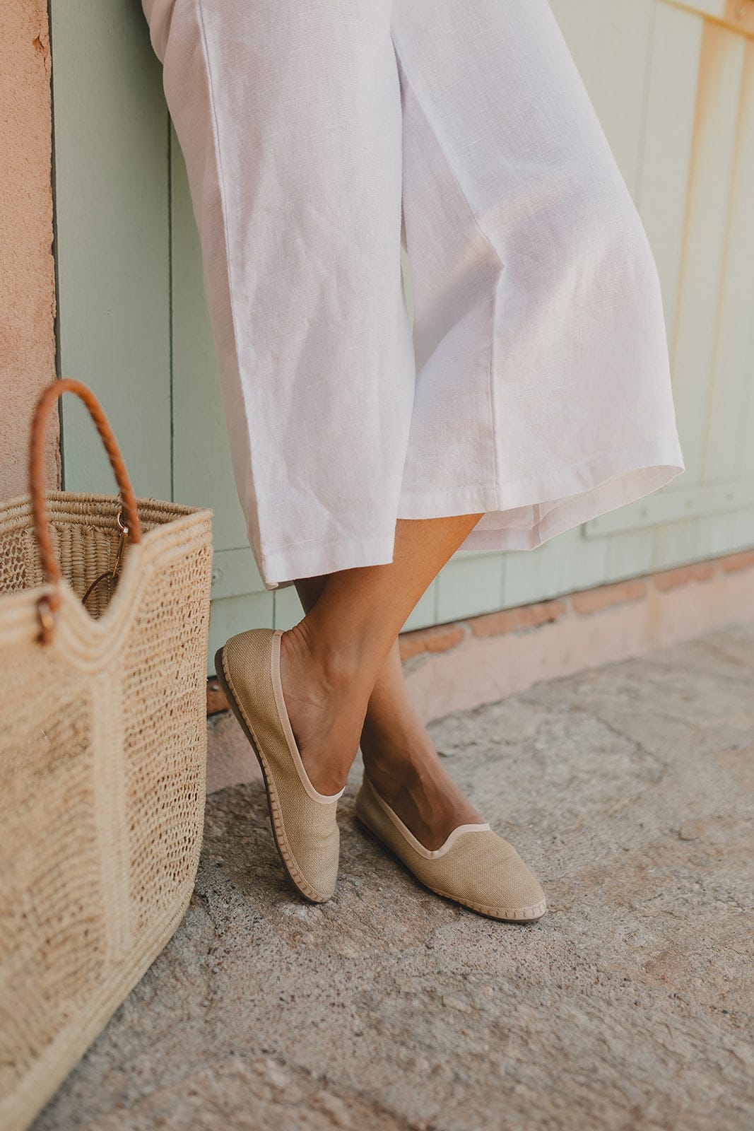Le Mogador Footwear Eva | Linen Sand