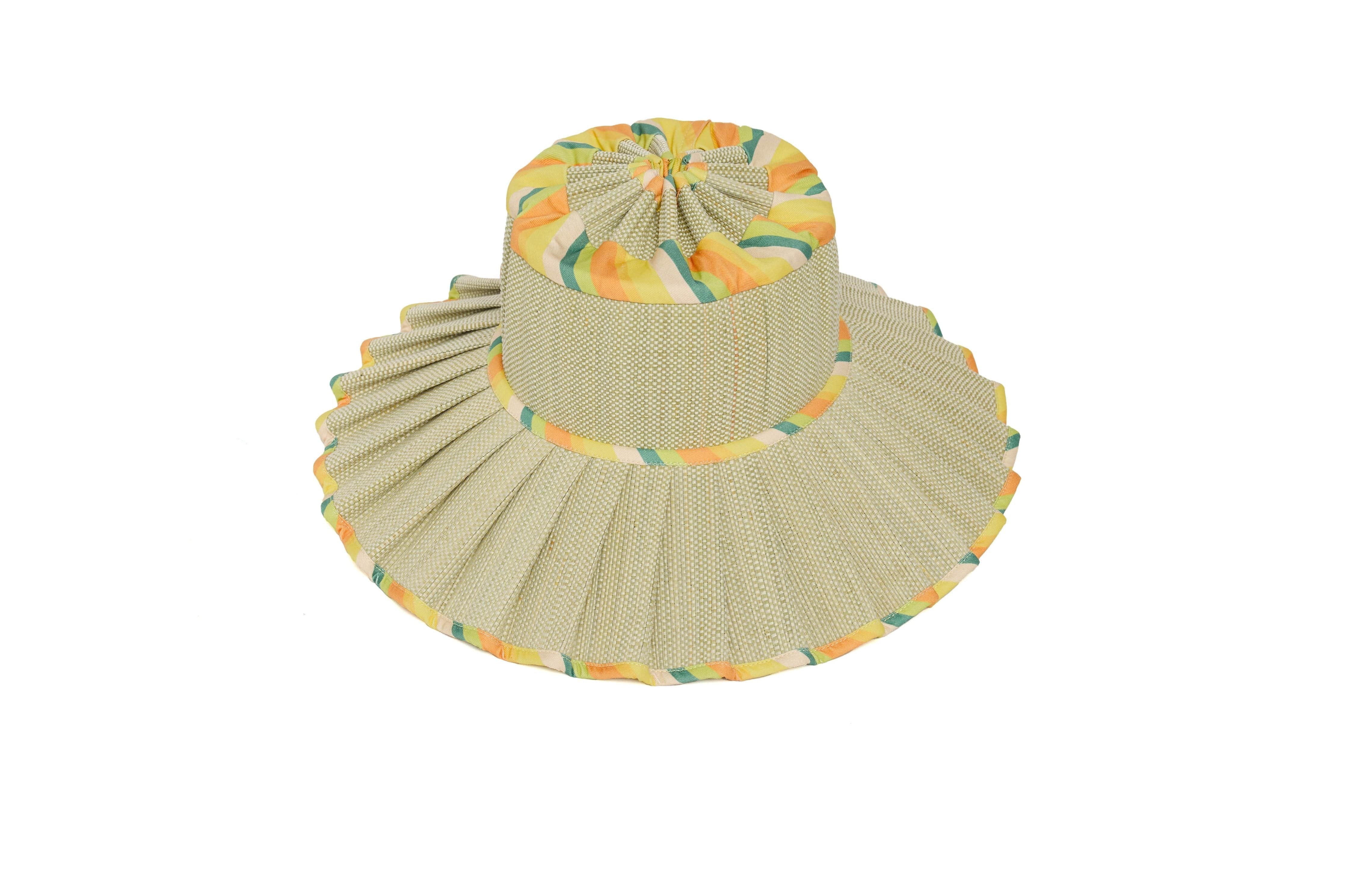 Lorna Murray x Kathy Hilton Capri Citrus | Morning | Luxe Capri Hat