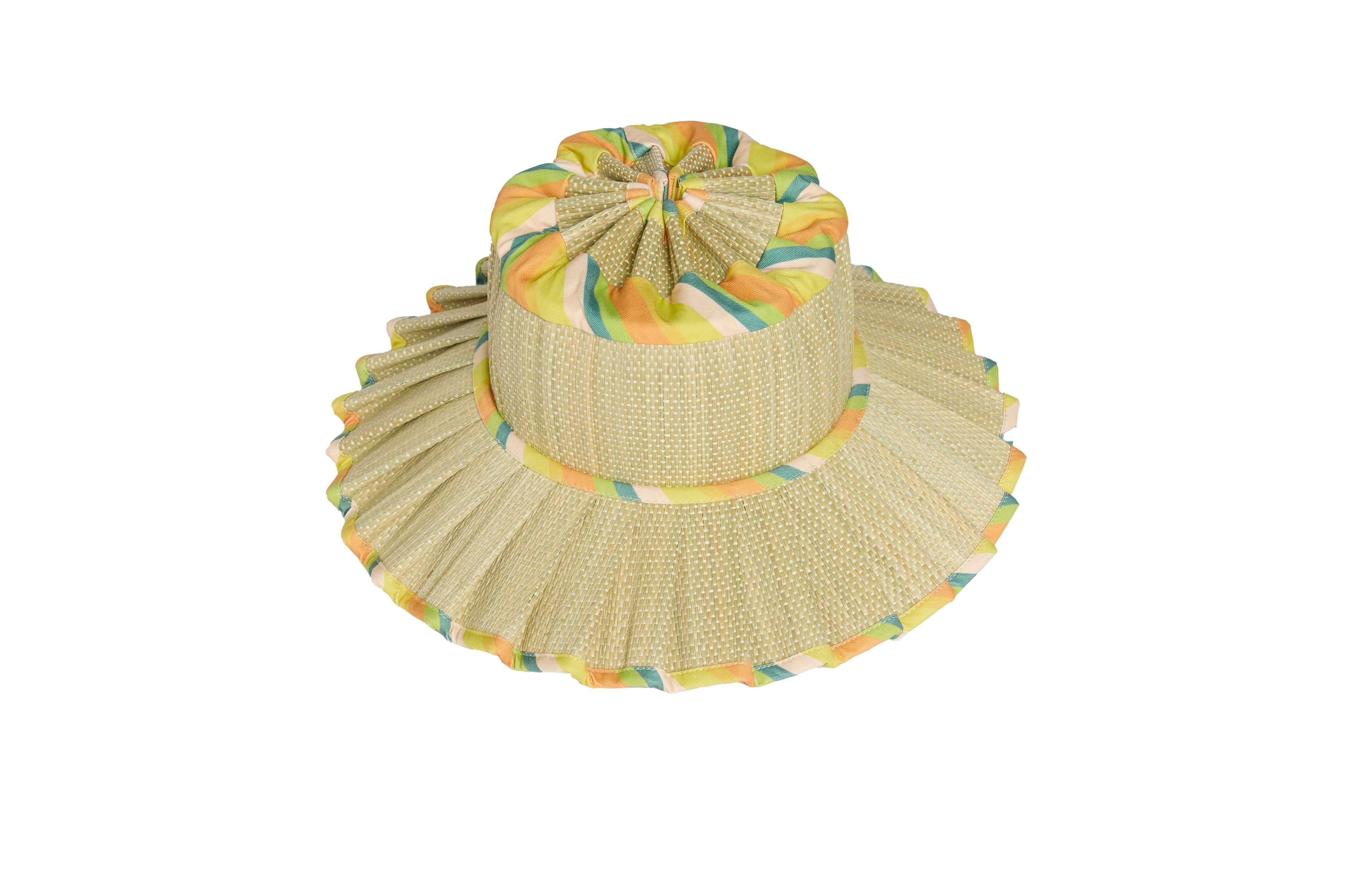 Lorna Murray x Kathy Hilton Capri Citrus | Morning | Luxe Capri Hat