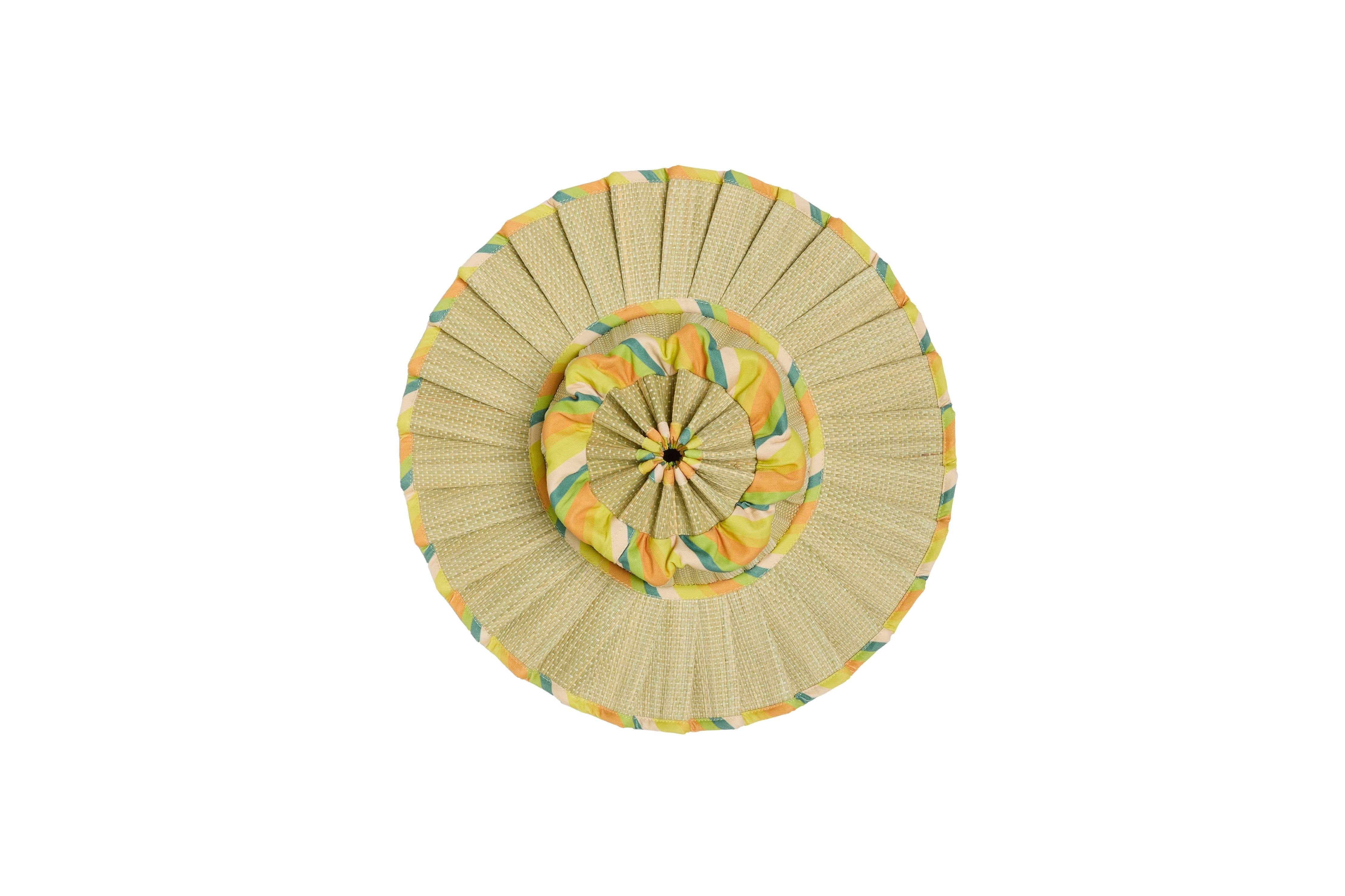 Lorna Murray x Kathy Hilton Capri Citrus | Morning | Luxe Capri Hat