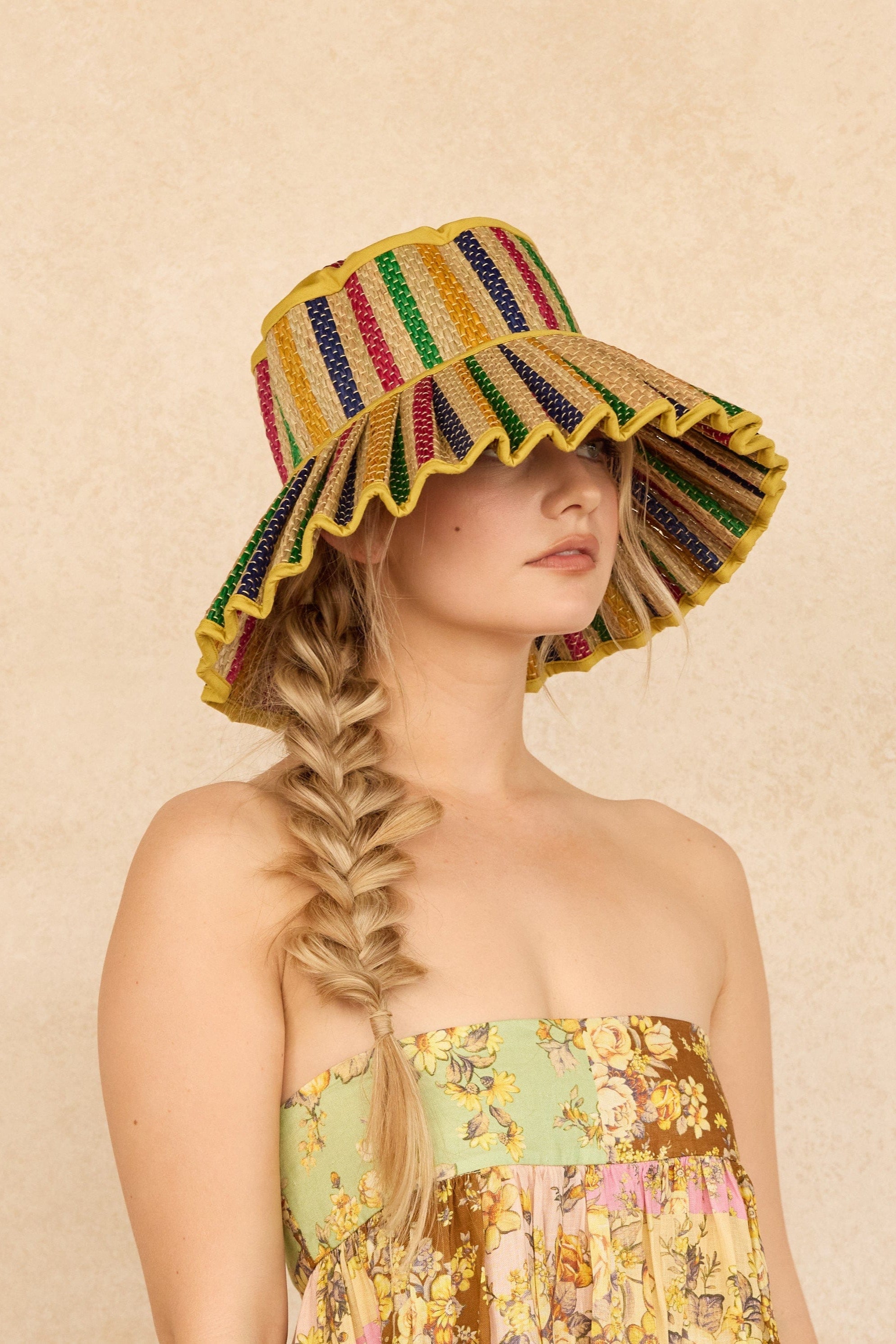 Lorna Murray x Kathy Hilton Capri Crayons | Sunshine | Luxe Capri Hat