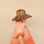 Lorna Murray x Kathy Hilton Capri Crayons | Tangerine | Luxe Capri Hat