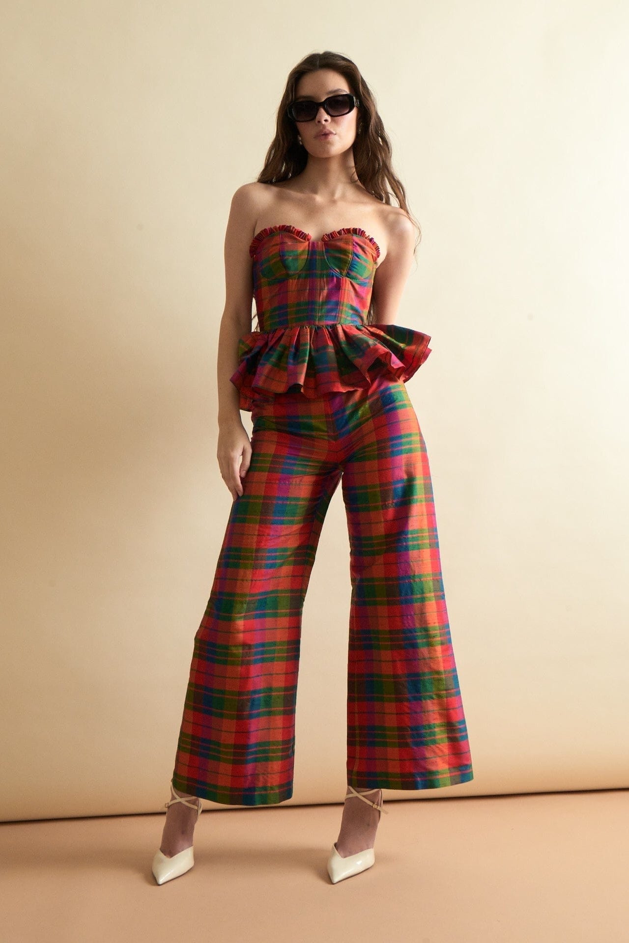 Louise New York Charlotte Bustier Top in Island Holiday