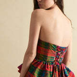 Louise New York Charlotte Bustier Top in Island Holiday