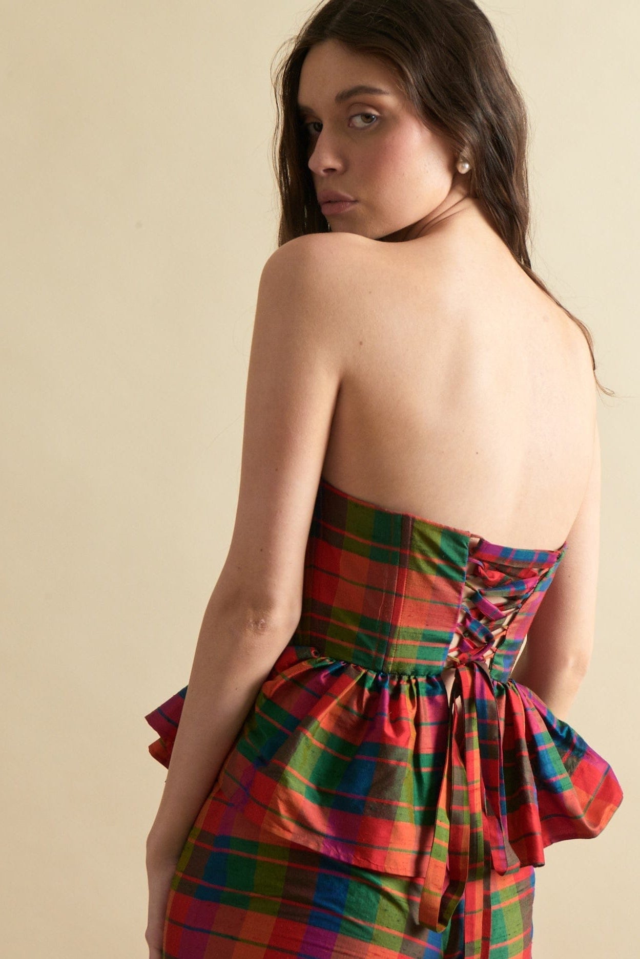 Louise New York Charlotte Bustier Top in Island Holiday