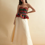 Louise New York Charlotte Bustier Top in Island Holiday