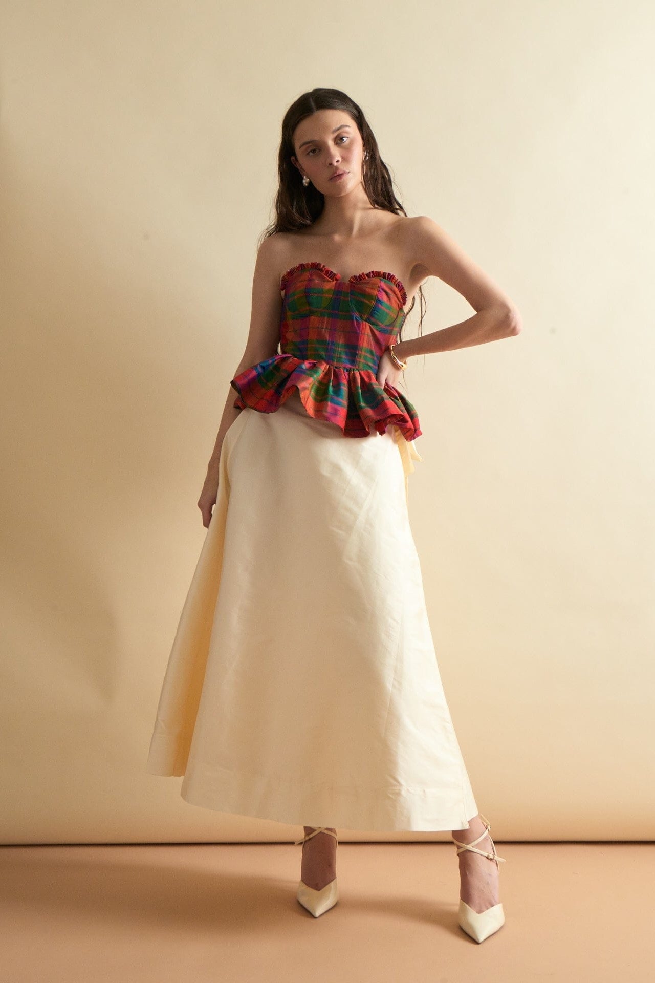 Louise New York Charlotte Bustier Top in Island Holiday