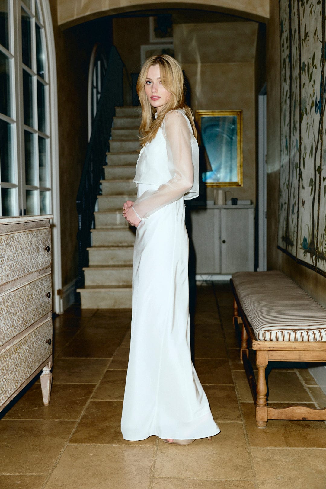 Louise New York Dress Pre-Order - Margaret Dress in Blanche