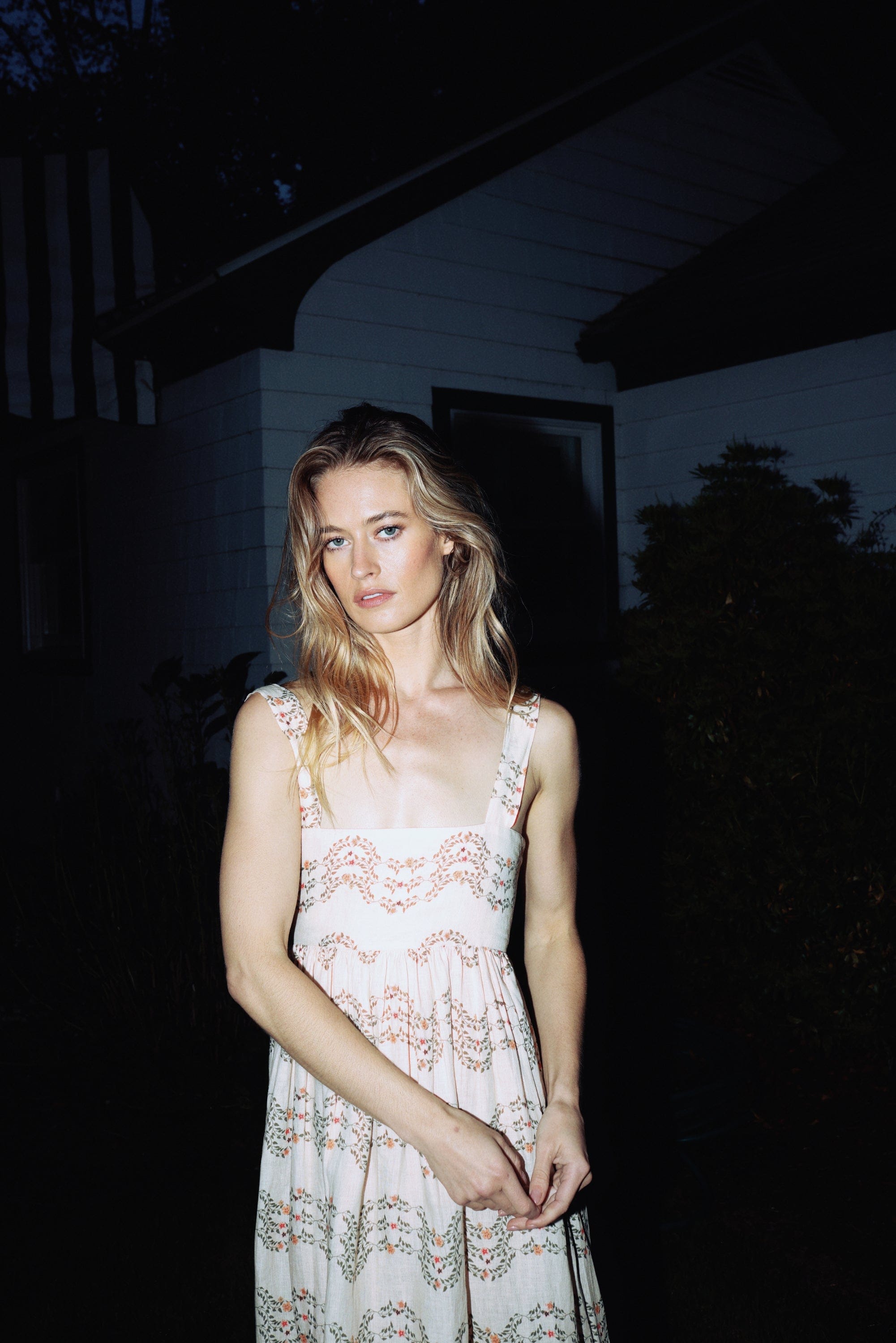 Louise New York Dresses Beatrice Dress in Floral Trellis