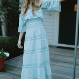 Louise New York Dresses Celeste Dress in Baby Blue