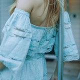 Louise New York Dresses Celeste Dress in Baby Blue