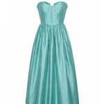 Louise New York Dresses Charlotte Bustier Dress in Sea Glass