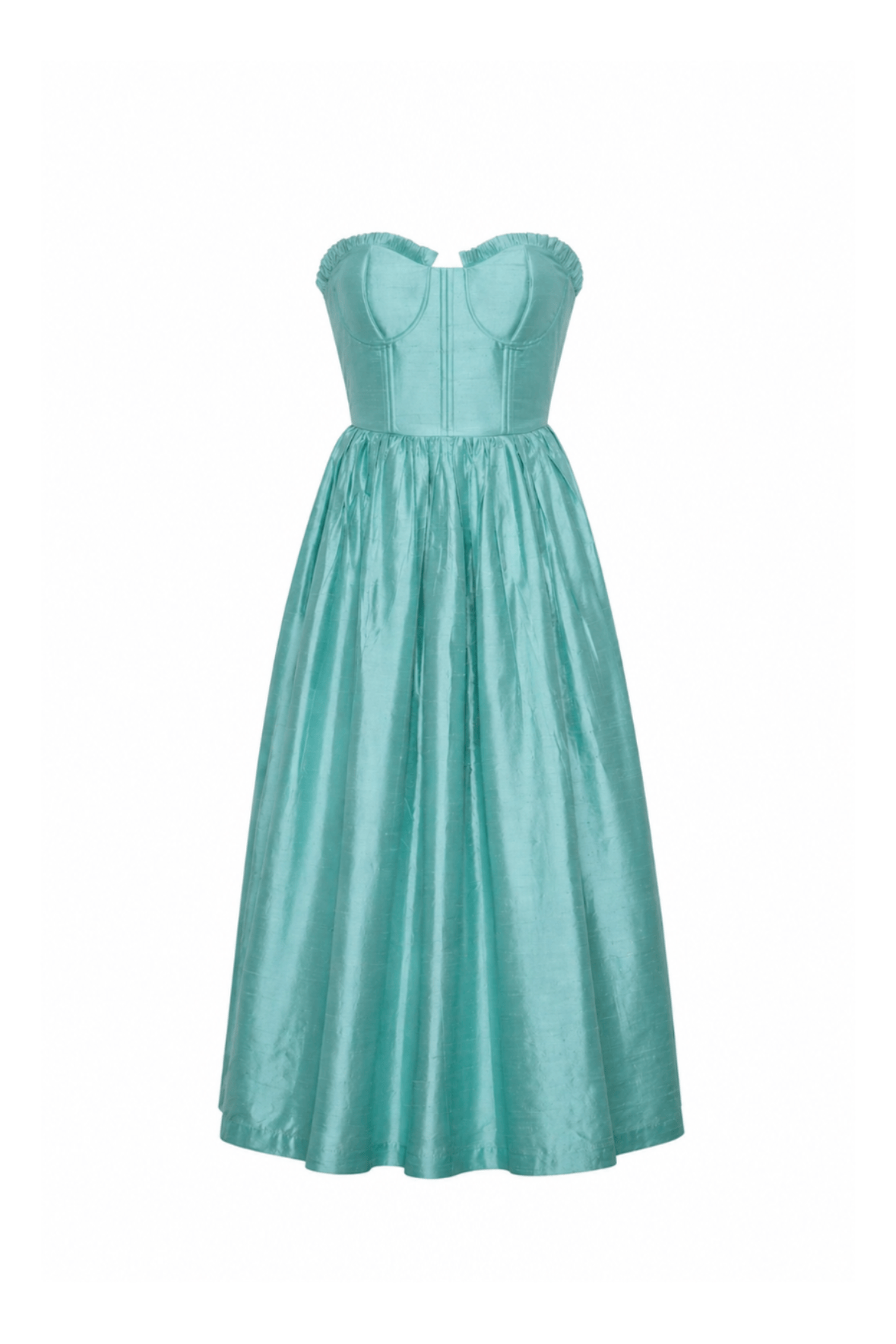 Louise New York Dresses Charlotte Bustier Dress in Sea Glass