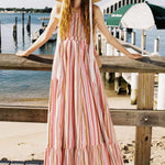 Louise New York Dresses Georgia Dress in Multi Stripe
