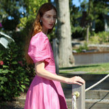 Louise New York Dresses Kate Maxi Dress in Bougainvillea