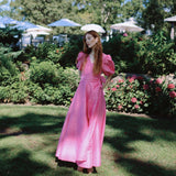 Louise New York Dresses Kate Maxi Dress in Bougainvillea