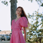 Louise New York Dresses Kate Maxi Dress in Bougainvillea