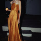 Louise New York Dresses Katherine Maxi Dress in Marigold