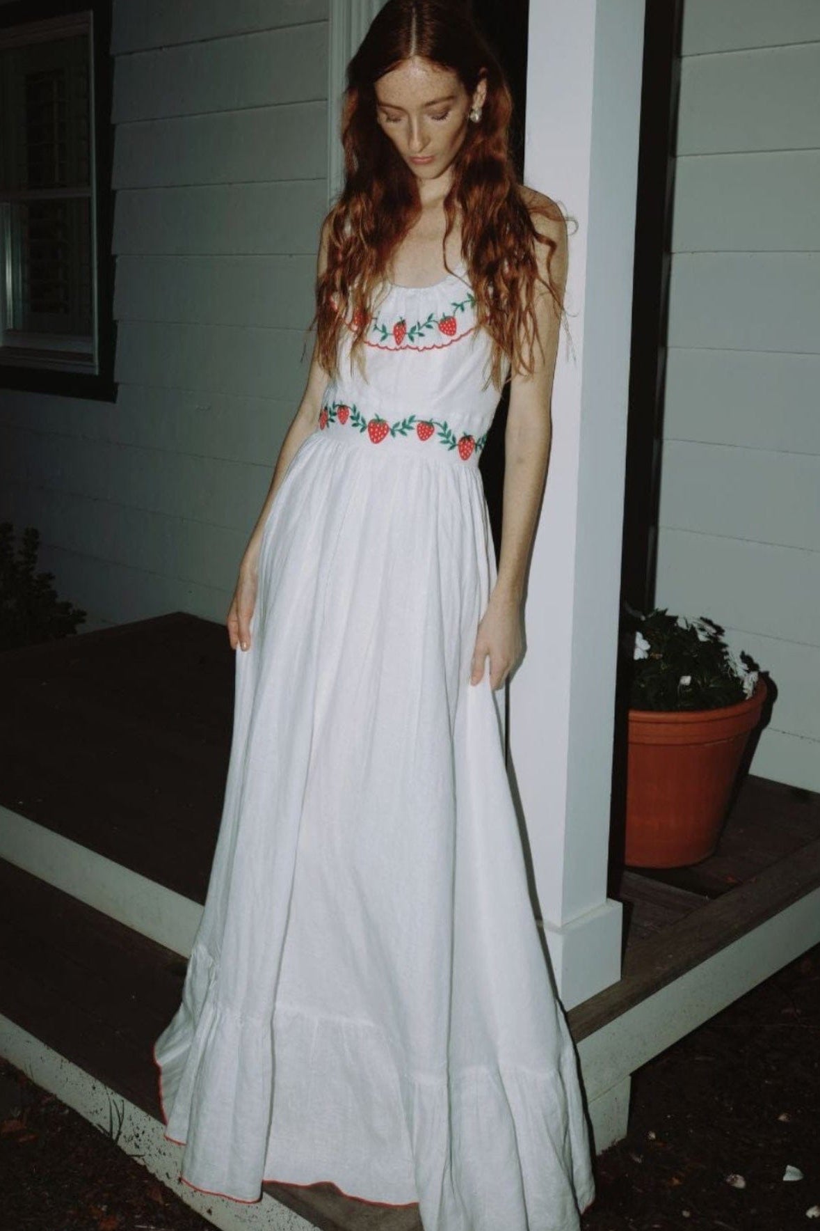 Louise New York Dresses Margot Dress in Strawberry Garden