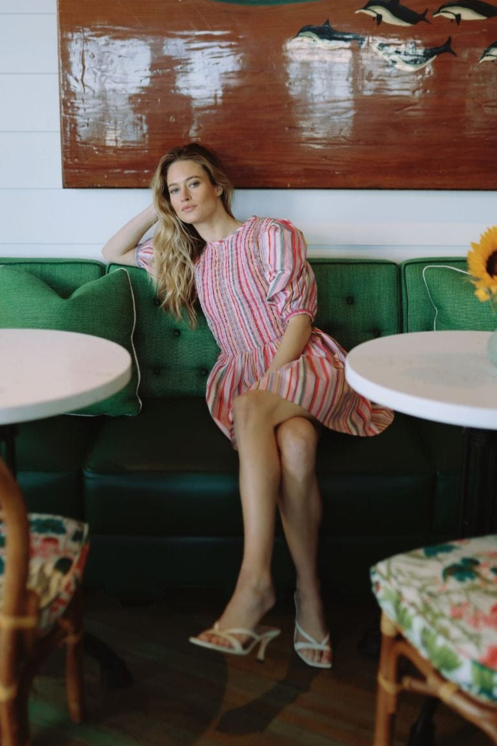 Louise New York Dresses Marley Dress in Multi Stripe